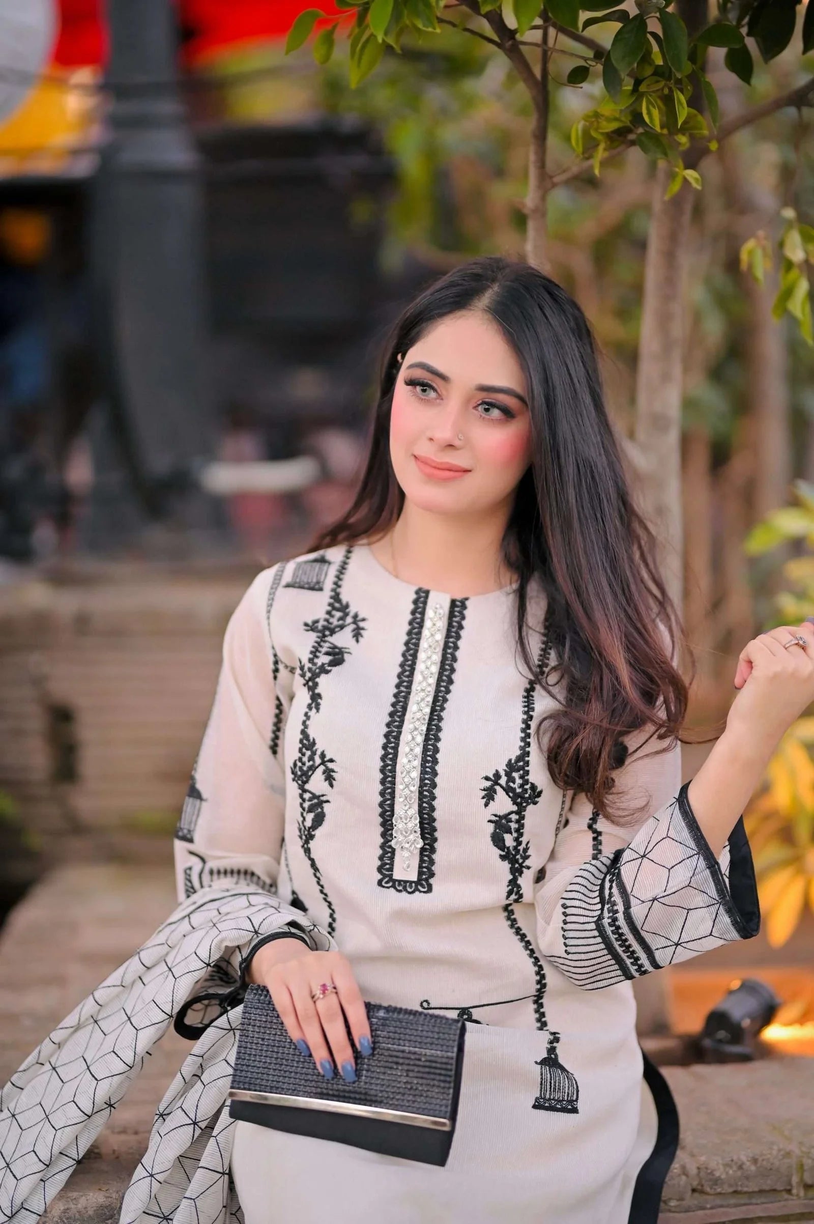 Cage Styling Dress UnStitched