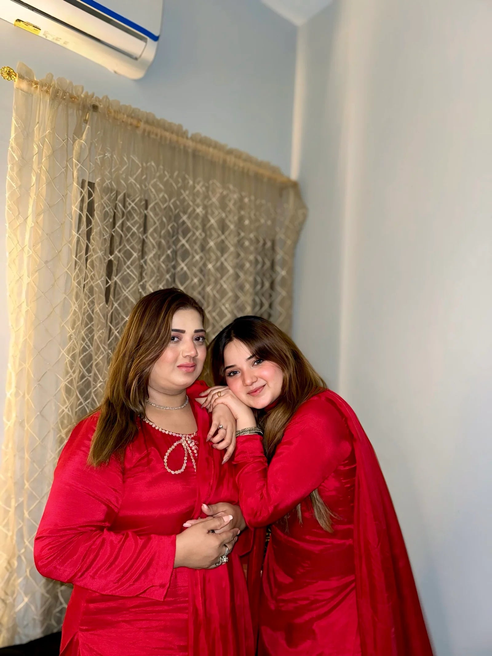 Farshi Shalwar Red