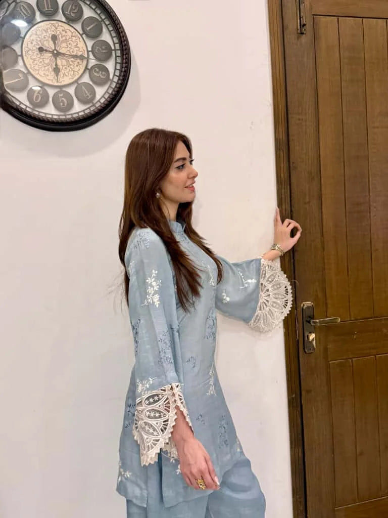 Forever Style Grey Stitched