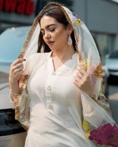 Divine Silk Drape 3 piece Raw Silk Stitched – Off White