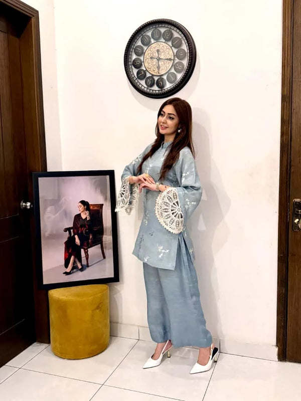 Forever Style Grey Stitched